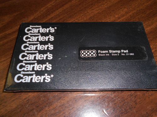 Carters Foam Stamp Pad Size 2 No. 21-382