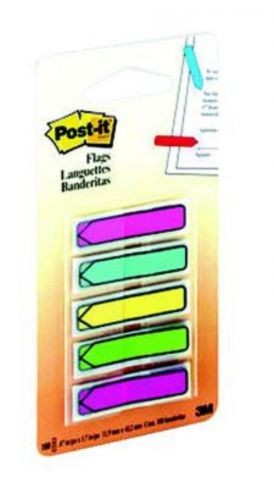 Post-it flags arrows bright colors 5 count 100 flags for sale