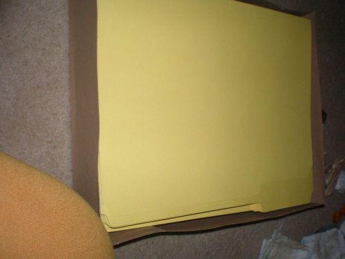 2 Boxes of Smead Yellow Folders 1/3- cut tabs 100 count each box Made in USA