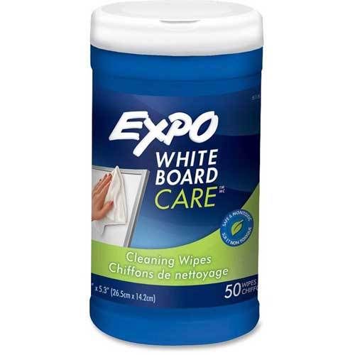 Sanford expo® dry erase board cleaning wet wipes, 6 x 9, 50/container for sale