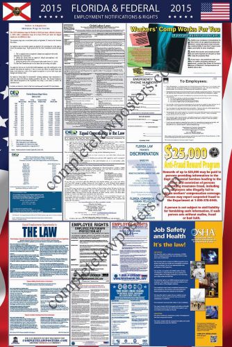 2015 Florida and Federal Labor Law Poster