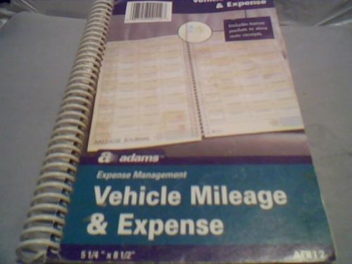 Adams Financial Records/Model AFR12 Vehicle Mileage Expense Management Series
