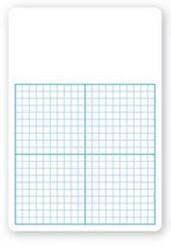 Flipside Graph Dry Erase Board 1/2&#039;&#039; Squares
