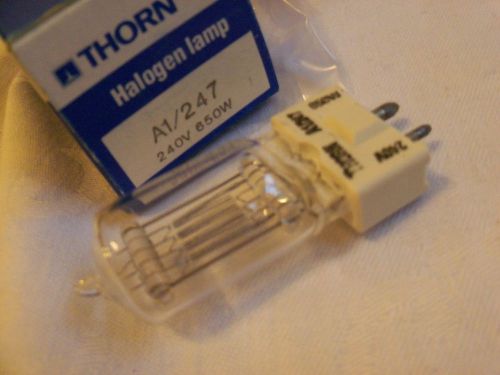 Projector bulb lamp halogen a1/247 240v 650w  ..... 9 for sale