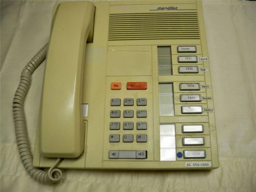 MERIDIAN NT4X35 NORTHERN TELECOM BUSINESS PHONE - BEIGE COLOR-Quick Shipping