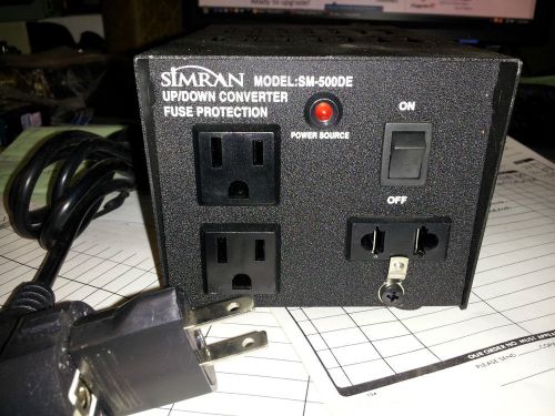 SIMRAN SM-500-DE NEW NO BOX UP/DOWN CONVERTER