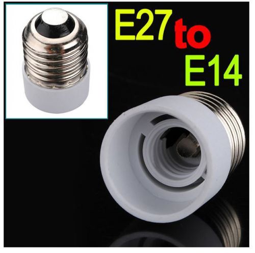 E27 to E14  Lamp Socket Fitting Extender/Adaptor/Holder