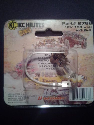KC HiLiTES 2766 130w H3 Halogen Bulb Brand New!
