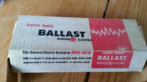 GENERAL ELECTRIC RAPID  START BALLAST #7G1022WF