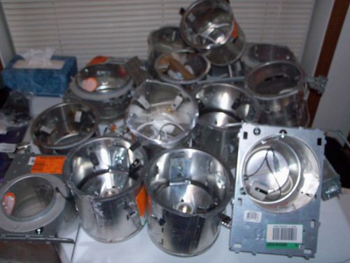 Mix lot of 19 halo  remodel housing  recessed can light&#039;s for sale