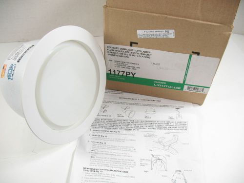 PHILLIPS LIGHTOLIER 1177PY RECESSED DOWNLIGHT LYTECASTER TRIM ONLY