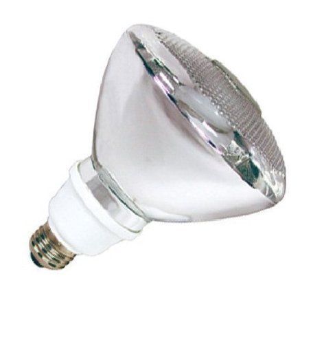 Par38 floodlight cfl compact fluorescent light bulb 23 watts energy star 27k war for sale