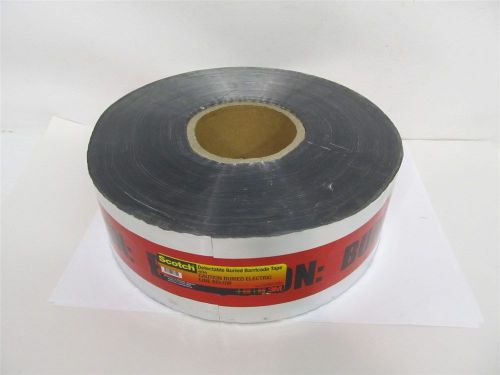 3M, 406, 3&#034; x 1000&#039; x 0.005&#034; Detectable Buried Barricode Tape
