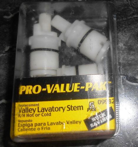 5 danco valley replacement cartridge lavatory stem faucet hot/cold 09982 3z-6h/c for sale