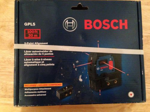 Bosch gpl5 5-point self-leveling alignment laser level for sale
