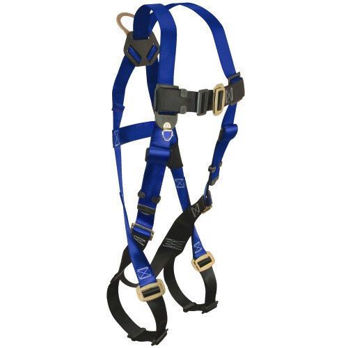 Falltech Contractor full body safety harness with 1 back D-ring #7016 XL/2X