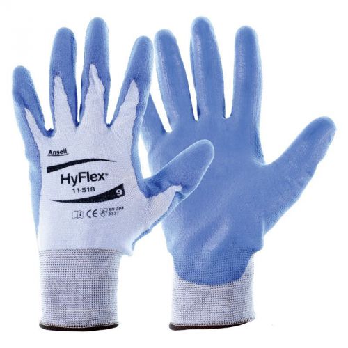 HyFlex® 18-Gauge Seamless Knit Gloves, Ansell 11-518, NEW, SIZE 11, pack 12