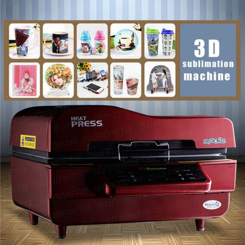 3d sublimation transfer machine heat transfer press printer for phone case plate for sale
