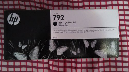 HP 792 775-ml Black Latex Ink Cartridge (CN705A) New Free Shipping