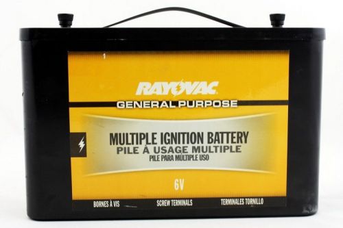 Rayovac 641 6-Volt Fence Battery with Screw Terminals Lawnmower New Original