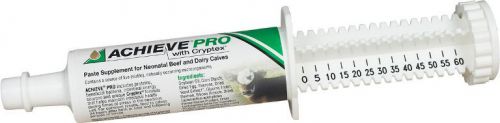 Vet supply agrilabs achieve® pro with cryptex® paste 60 gram calf cow newborn for sale