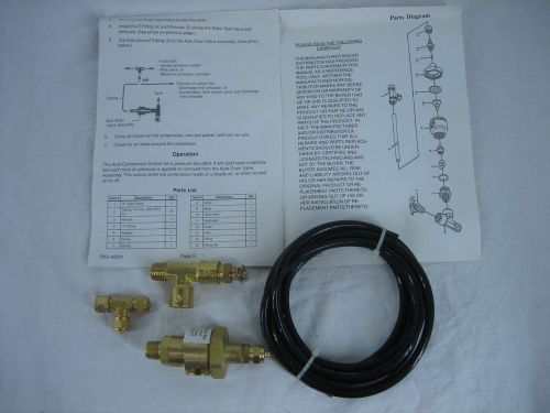 Automatic compressor drain kit condensation remove rust prevention tool 42221 for sale