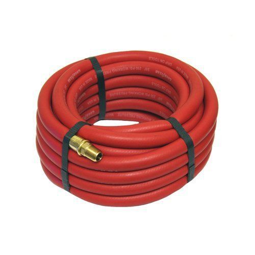 Goodyear Rubber Air Hose - 3/8in. x 25ft., Red