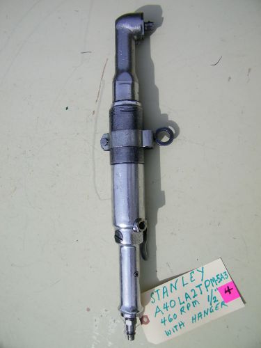 STANLEY - PNEUMATIC NUTRUNNER -A40LA2TPM-5A3 460 RPM 1/2&#034; WITH HANGER, USED