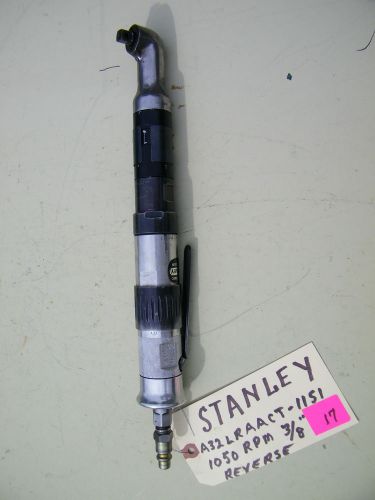 STANLEY - PNEUMATIC RT ANGLE NUTRUNNER- A32LRAACT-11S1, REVERSE 1050 RPM 3/8&#034;