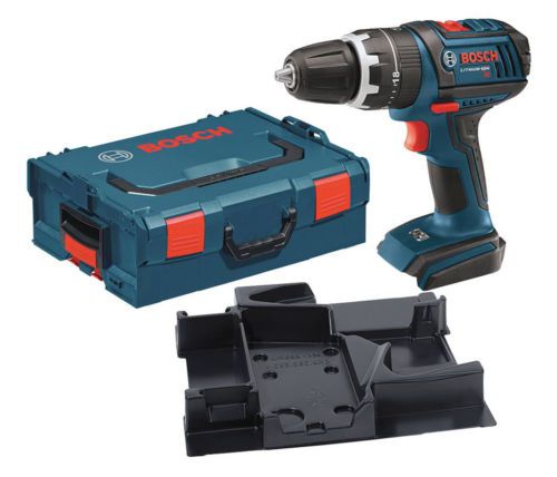 Brand new bosch 18v li-ion 1/2&#034; hammer drill driver w lboxx hds181bl - bare tool for sale