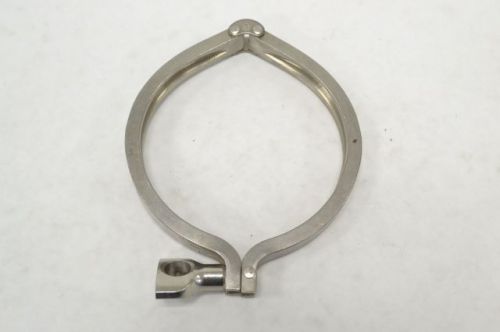 TRI CLOVER STAINLESS HEAVY DUTY PIPE SANITARY BOLT TYPE CLAMP 5-1/2 IN B239191