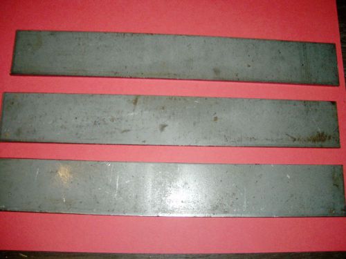 KNIFE steel  billet / blanks  for knife making.10&#034;  X  1.5&#034;  X  1/8&#034;...3 pieces&gt;