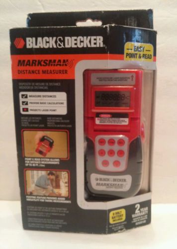 Black &amp; Decker Marksman Sonic Distance Measurer BDSM100