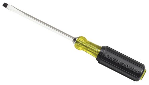 Klein tools 600-8 heavy duty square shank 3/8&#034; keystone tip screwdriver 8&#034; shaft for sale