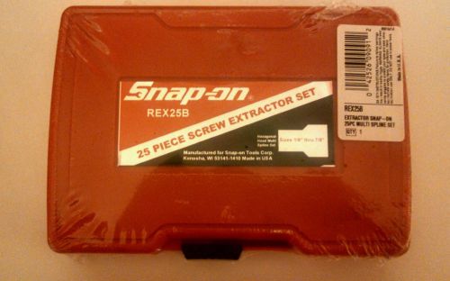 New Sealed in Package Snap On Tools 25 Pc. Multi-Spline Extractor Set USA Made