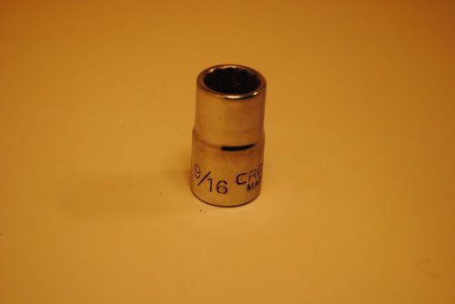 Craftsman 1/2 in. drive 9/16 12 point socket USED