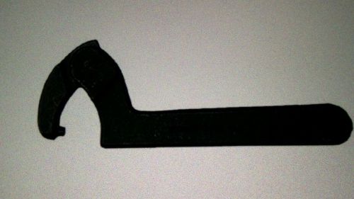 Wright tool 9644 2 to 4-3/4-Inch. Capacity range spanner wrench with adjustable