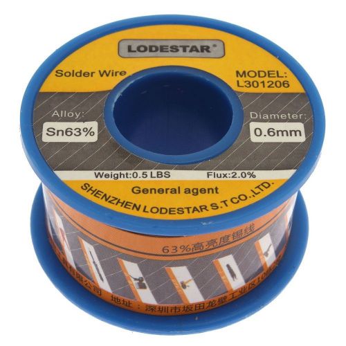 0.6mm Tin Lead Rosin Core Solder Soldering Wire sn 63% Diameter 5.5cm