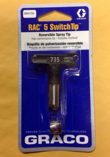 Graco 286735 RAC5 SwitchTip Reversible Spray Tip Size 735