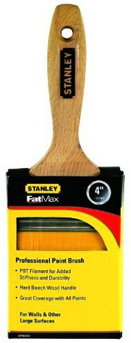 Stanley bpst02537 fatmax pbt paint brush w/ 4-in flat for sale