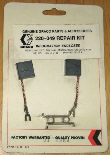 Graco repair kit 220-349 220349 motor brush kit for ultra 1000 airless sprayer for sale