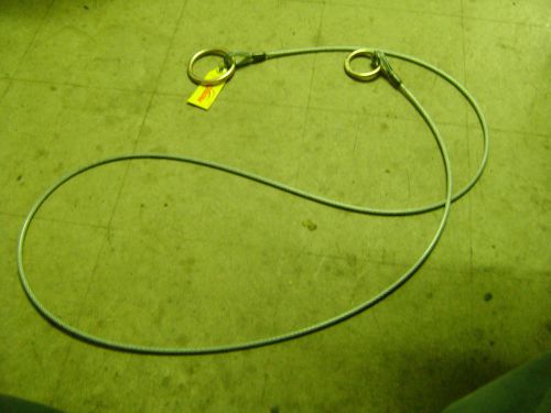 Protecta wire rope sling 1/4&#034;d x 10&#039; for sale