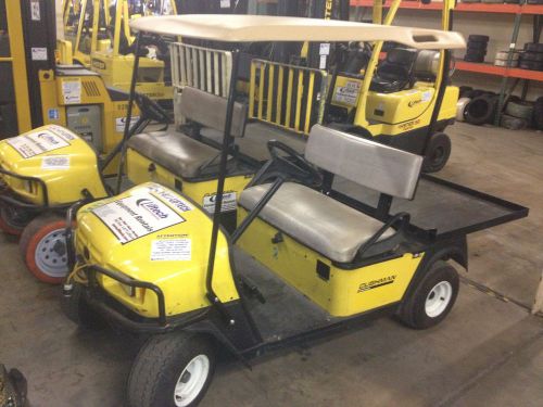 CUSHMAN ELECTRIC PEOPLE MOVER TOOL CART WITH CANOPY 2006