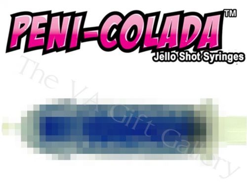 90 Pack - Peni Colada Jello Shot Syringes, Clear Jello Shot, Party, Alcohol Frat