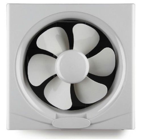 New White Silence Square Shape Kitchen Bathroom Wall Exhaust Extraction Fan.