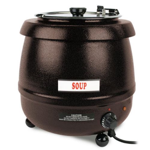 Soup warmer  10 1/2 qt stainless steel. kitchens &amp; restaurants black sej32000c for sale