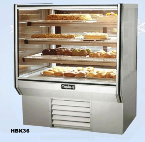 Brand new! leader hbk36 - 36&#034; refrigerated bakery display case for sale