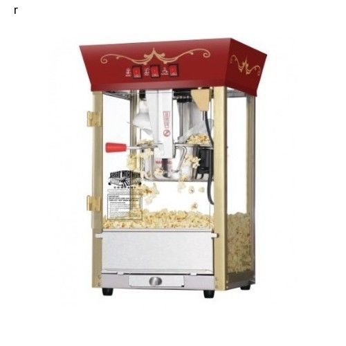 Popcorn popper maker red matinee movie home theater antique vintage style kernel for sale