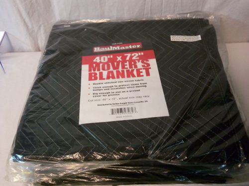 MOVING BLANKET NEW New in Pkg 40 x 72 Double Stitch Free Ship Haulmaster Blanket