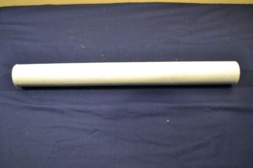 20 - 2&#034; x 20&#034; CARDBOARD MAILING SHIPPING TUBES W/ CAPS WHITE